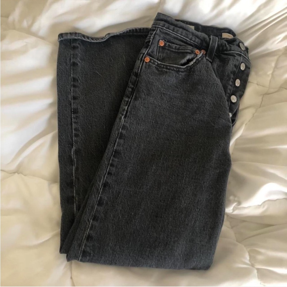 Levi’s ribcage straight jeans